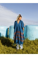 PONCHO SHIMLA BLUE