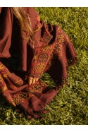 PONCHO SHIMLA BROWN