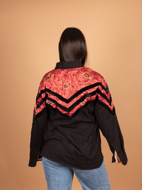 CAMISA FOLKLORICA 025 (TALLA M) 2