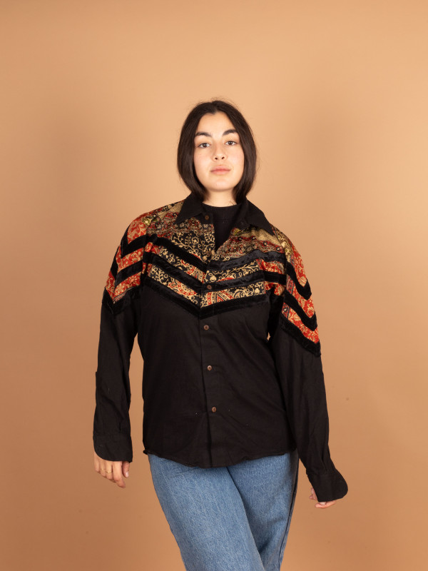 CAMISA FOLKLORICA 033 (TALLA S)