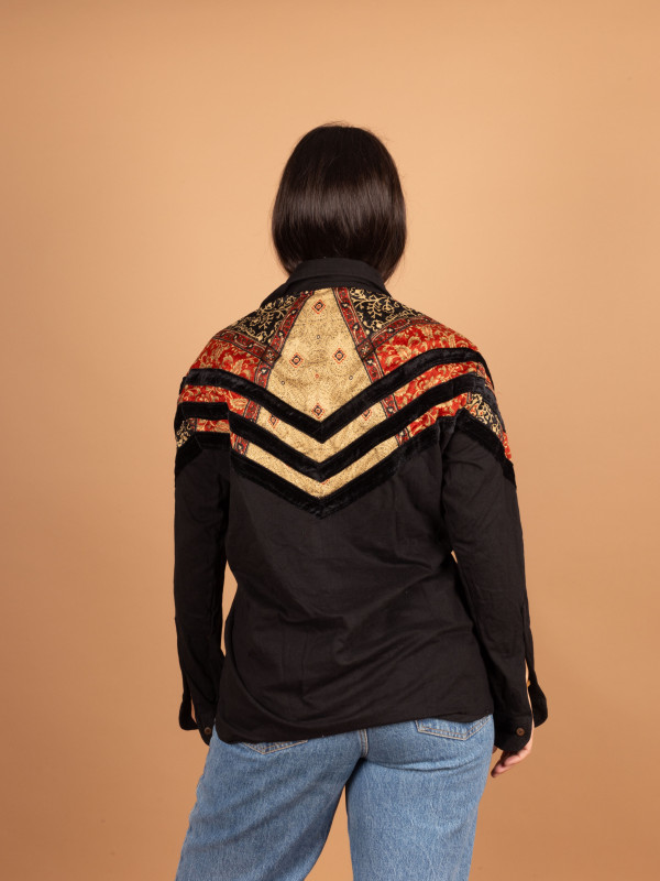 CAMISA FOLKLORICA 033 (TALLA S) 2