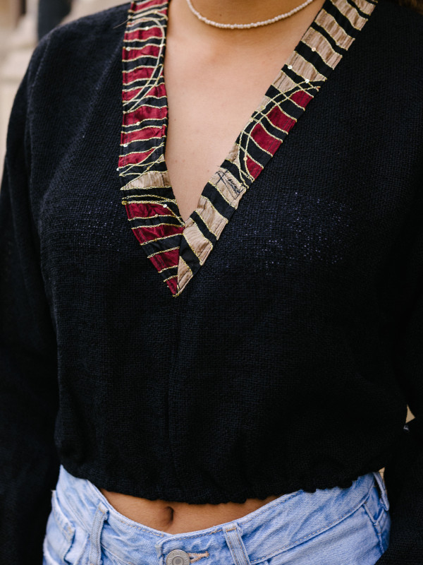 CAMISETA BROMELIA BLACK 2