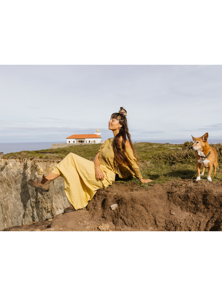 FALDA AMARILLA ARENA