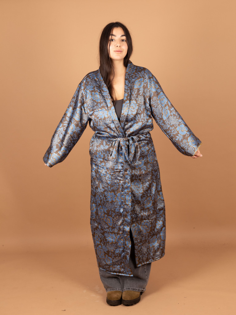 FLEECE KIMONO HAVELI 025