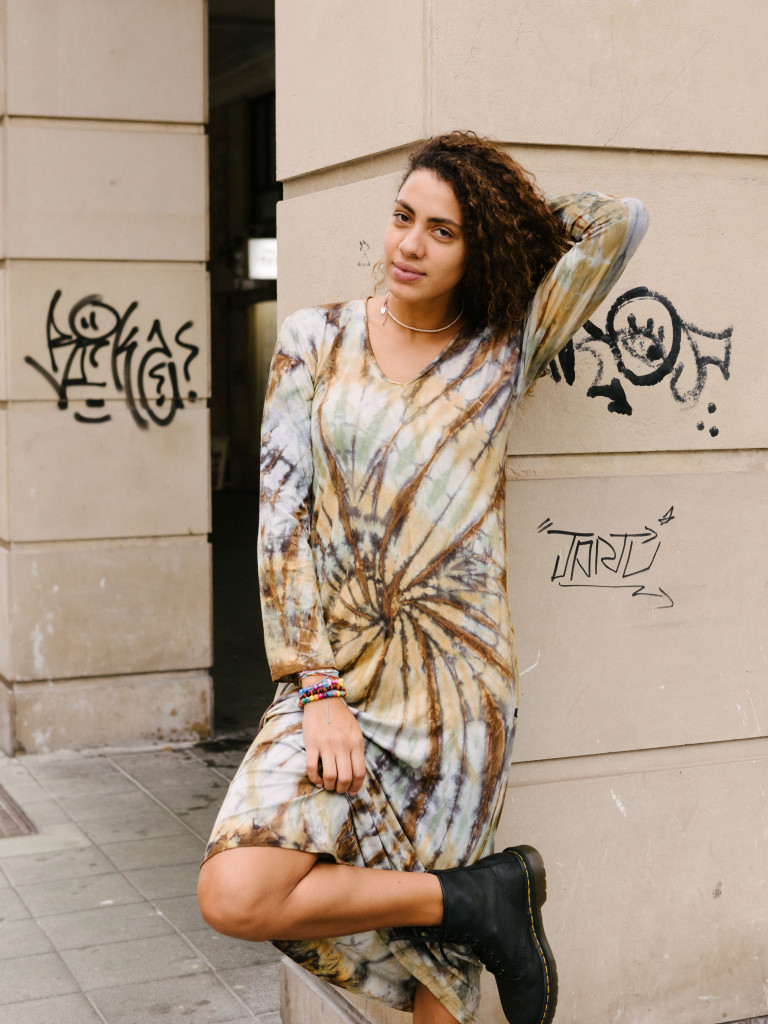 VESTIDO ROCK AND LOVE CREAM