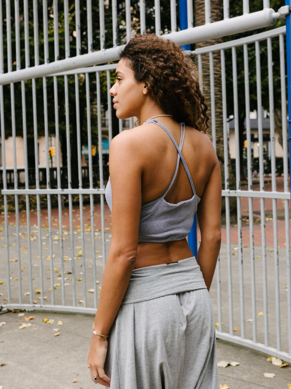 TOP MACRAMÉ GREY 2