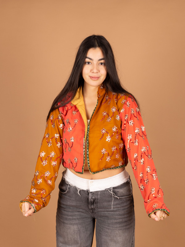 TESORO CROP JACKET S/M 073