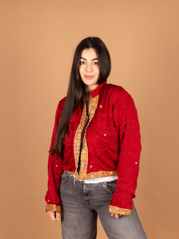 TESORO CROP JACKET M/L 074