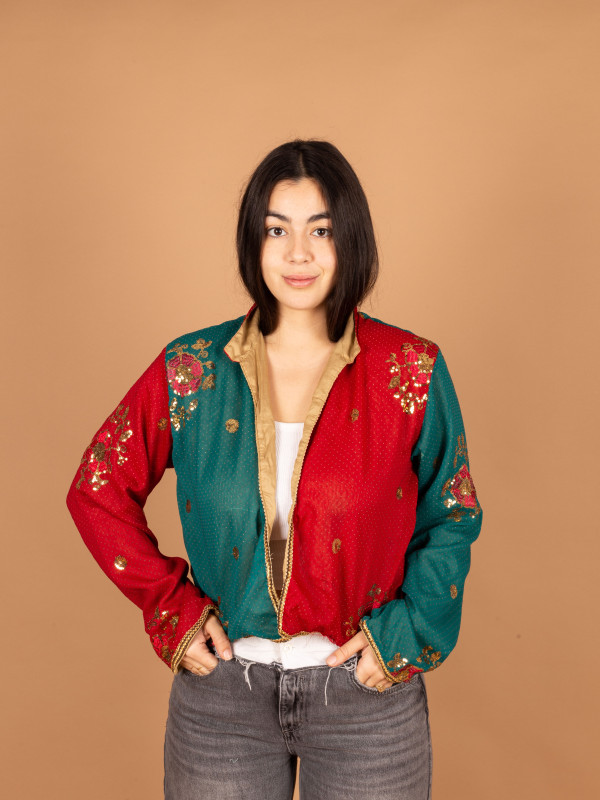 TESORO CROP JACKET M/L 075