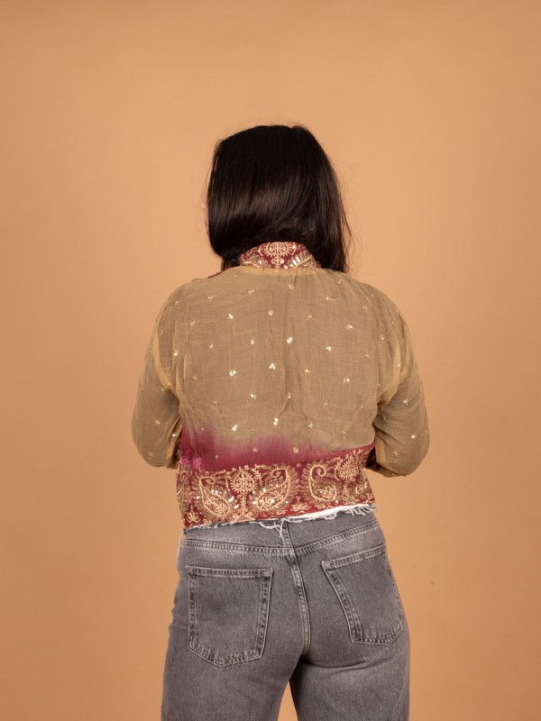 TESORO CROP JACKET M/L 076 2