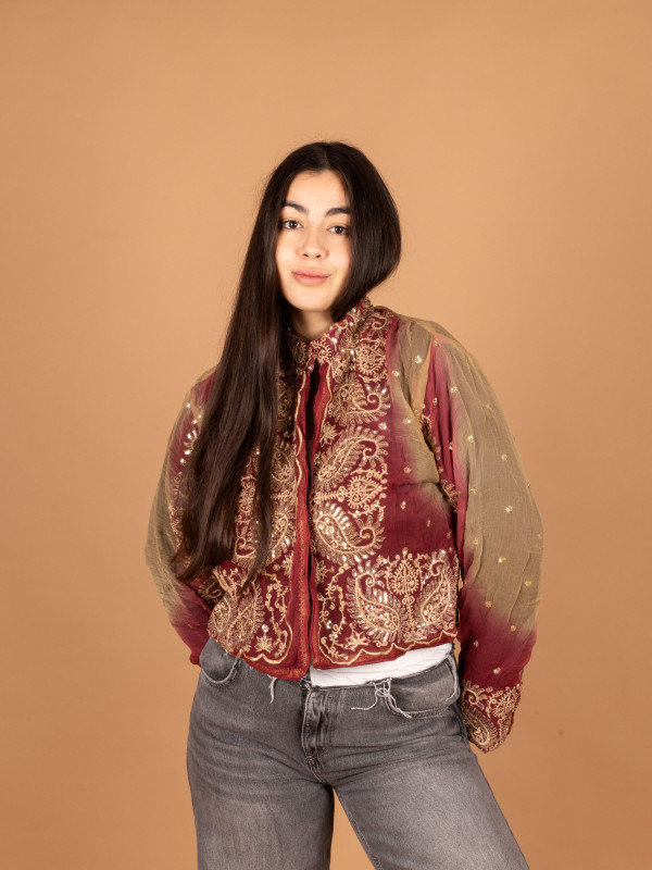 TESORO CROP JACKET M/L 076