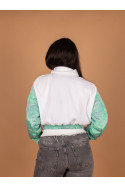 PICOS CROP WHITE JACKET  01