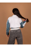 PICOS CROP WHITE JACKET  06