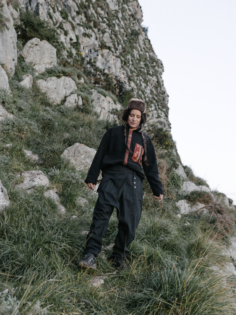 BLACK ON THE ROAD TROUSERS