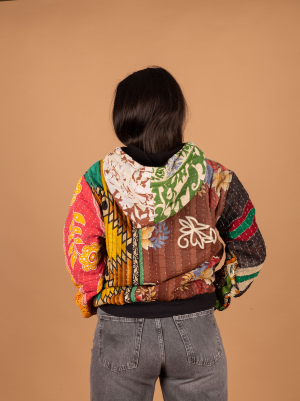 SUDADERA RECYCLED QUILT S/M 03 2