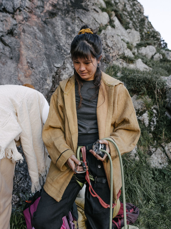 CHAQUETA DÍAS DE OTOÑO MOSTAZA