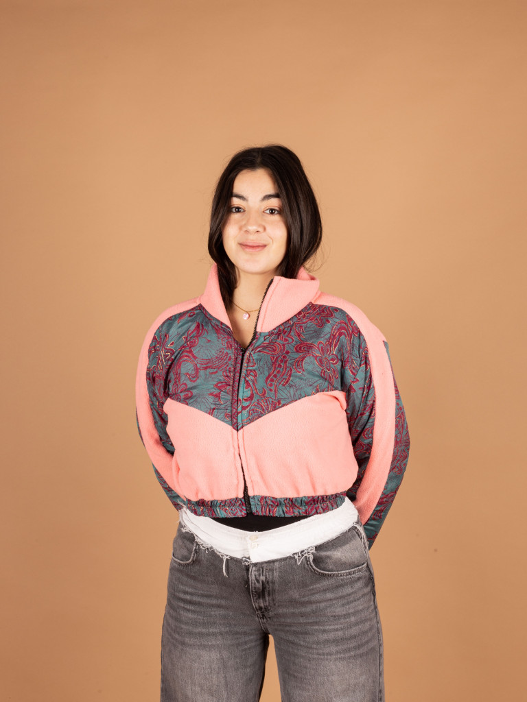 CHAQUETA PICOS CROP CHICLE 021