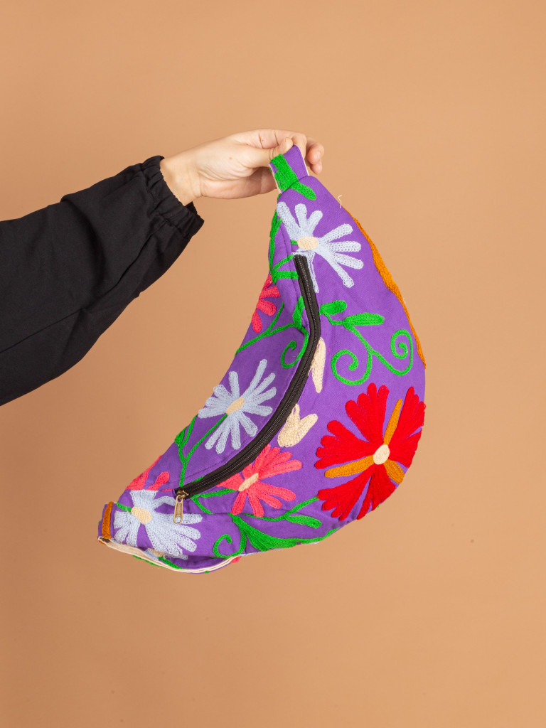 RIÑONERA FLOWERS 28