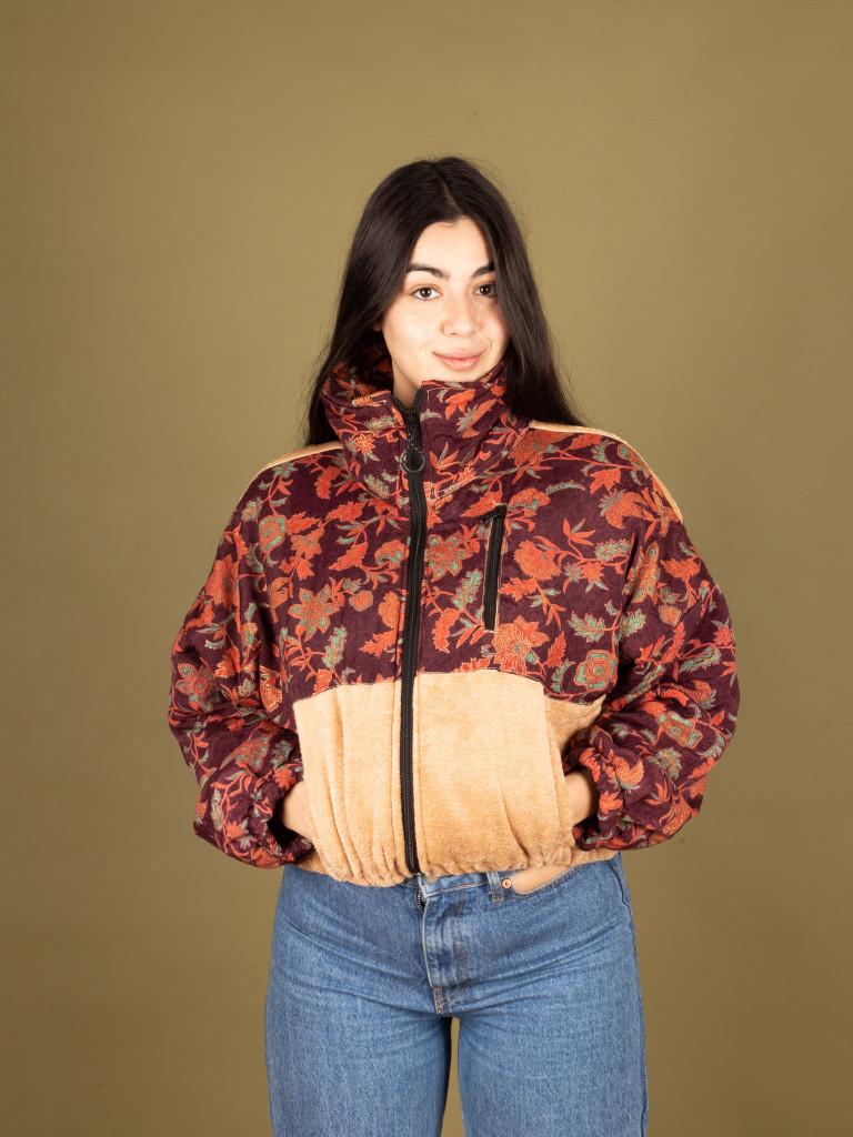 RIAÑO TEDDY CROP JACKET 030