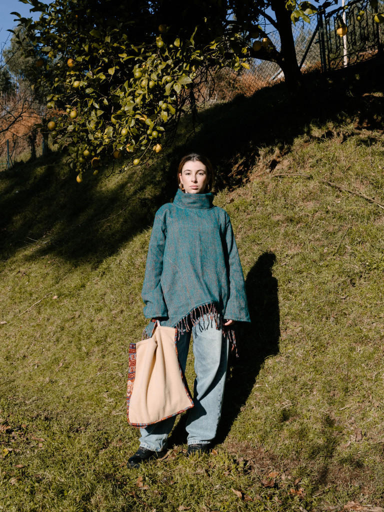 JERSEY LOLIPOP FRINGES AZULADO