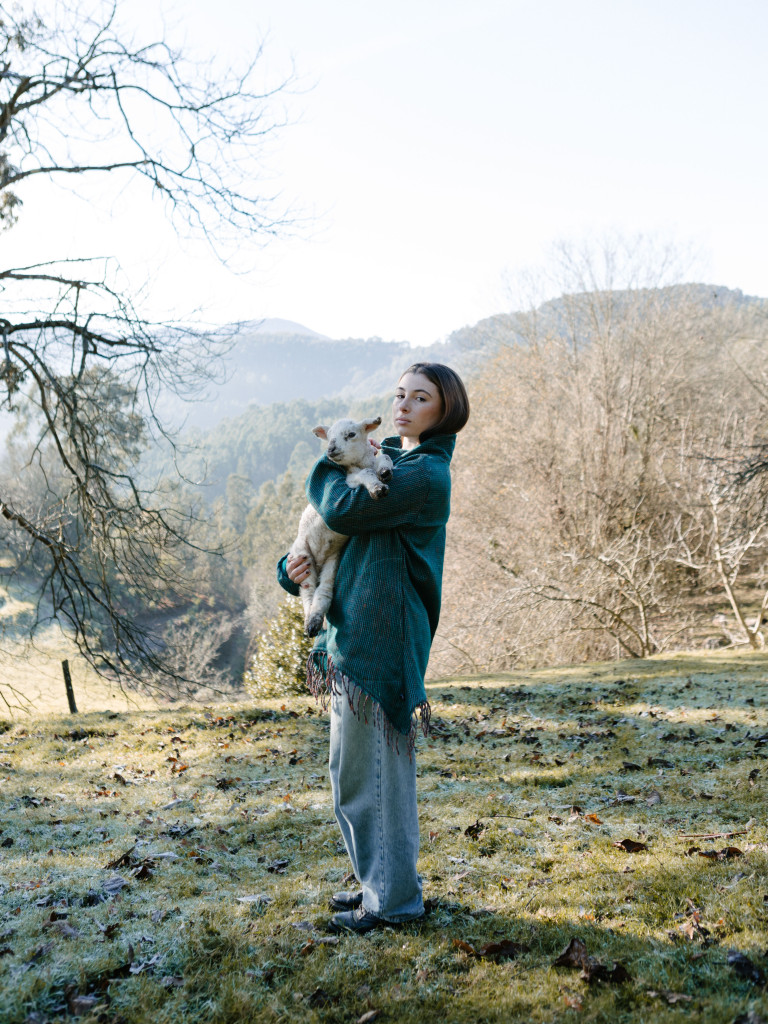 JERSEY LOLIPOP FRINGES AZULADO