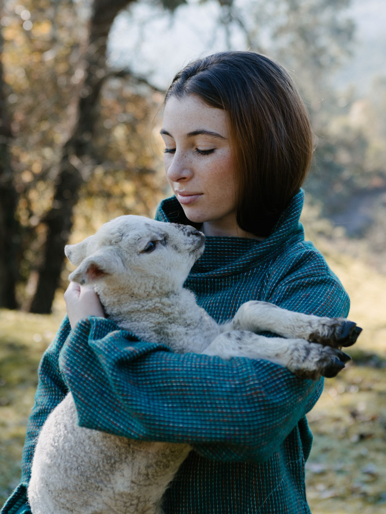 JERSEY LOLIPOP FRINGES AZULADO