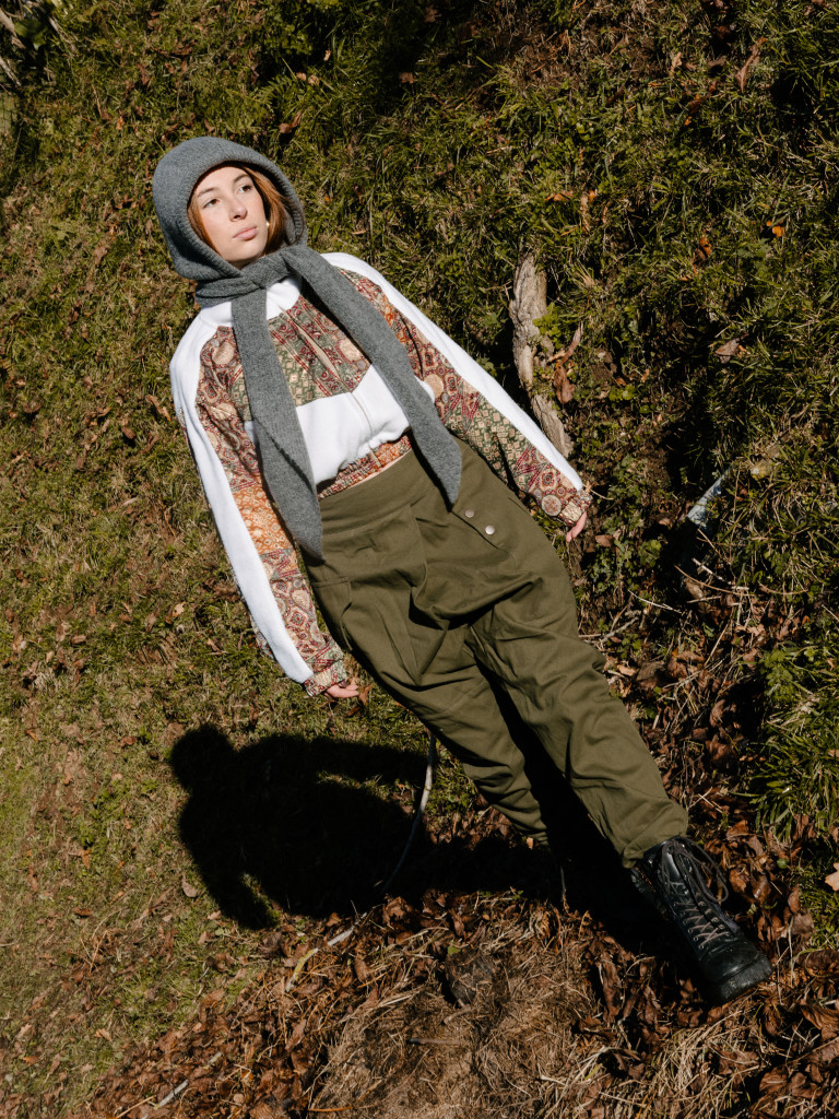 GREEN ON THE ROAD TROUSERS