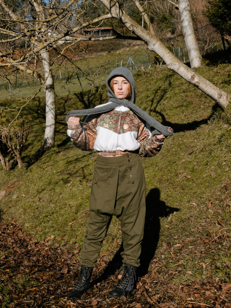 GREEN ON THE ROAD TROUSERS