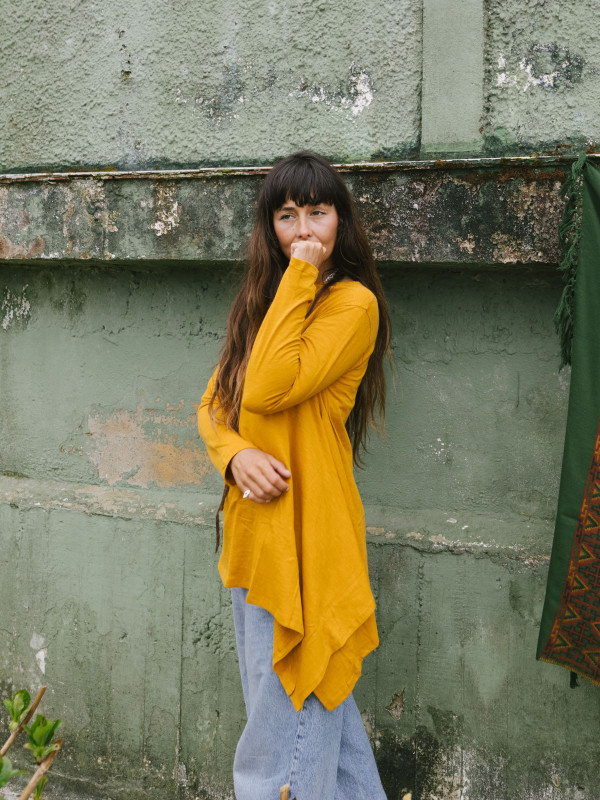 ASY METRIC MUSTARD SHIRT 2