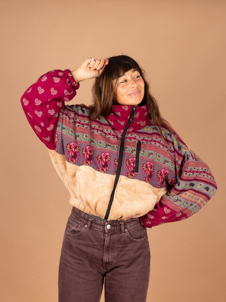 RIAÑO TEDDY CROP JACKET 036