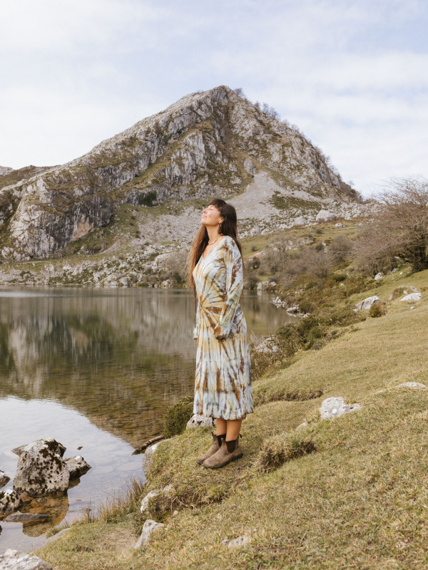 ROCK AND LOVE CREAM DRESS