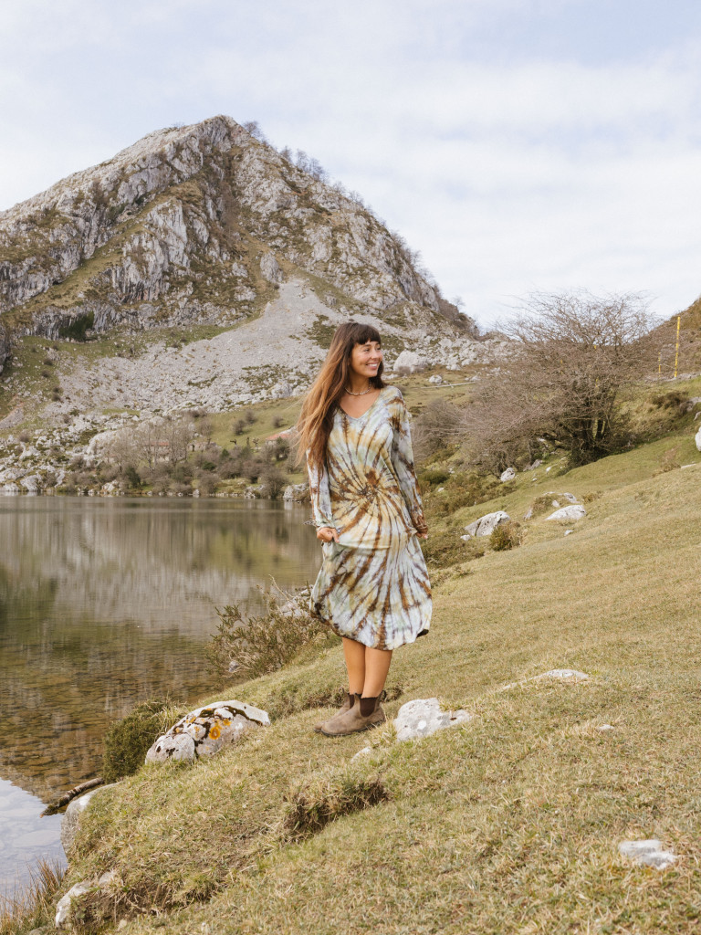 VESTIDO ROCK AND LOVE CREAM