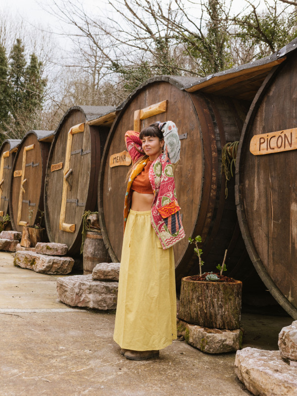 ARENA YELLOW SKIRT 2