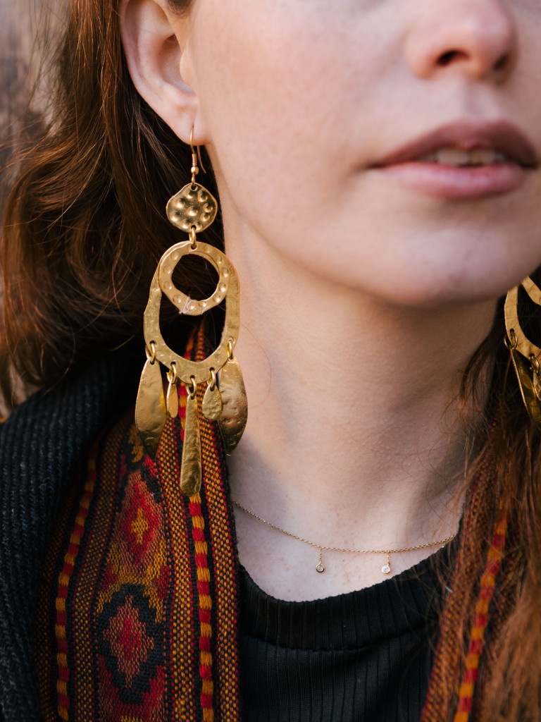 PENDIENTES VINTAGE CIRCLES