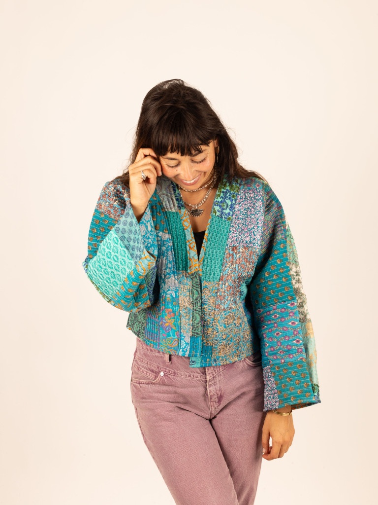 CHAQUETA VIBRANT PATCHWORK 011