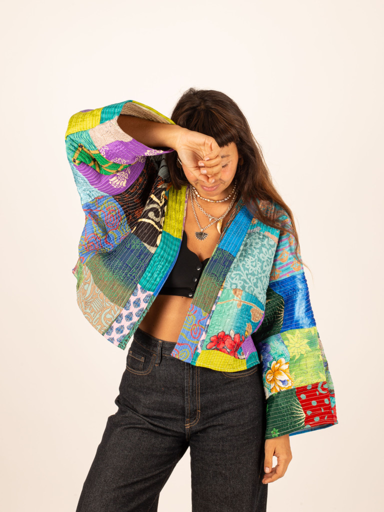 VIBRANT PATCHWORK JACKET 016