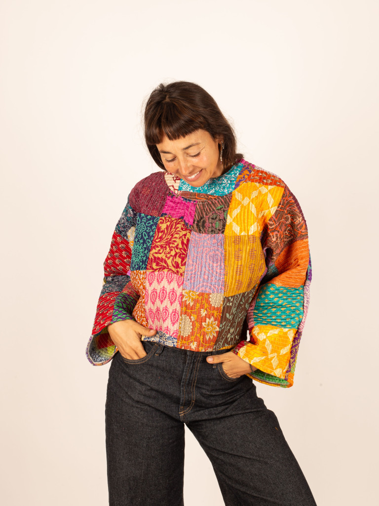 VIBRANT PATCHWORK JACKET 017