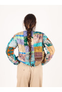 CHAQUETA ACOLCHADA PATCHWORK 025