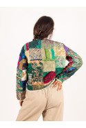 CHAQUETA ACOLCHADA PATCHWORK 026