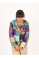 CHAQUETA ACOLCHADA PATCHWORK 026