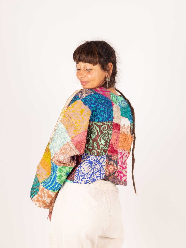 VIBRANT PATCHWORK JACKET 021 2