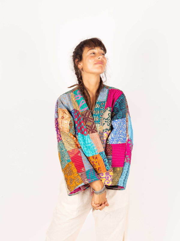 VIBRANT PATCHWORK JACKET 022