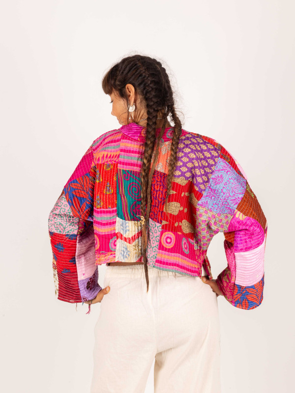 CHAQUETA VIBRANT PATCHWORK 026 2