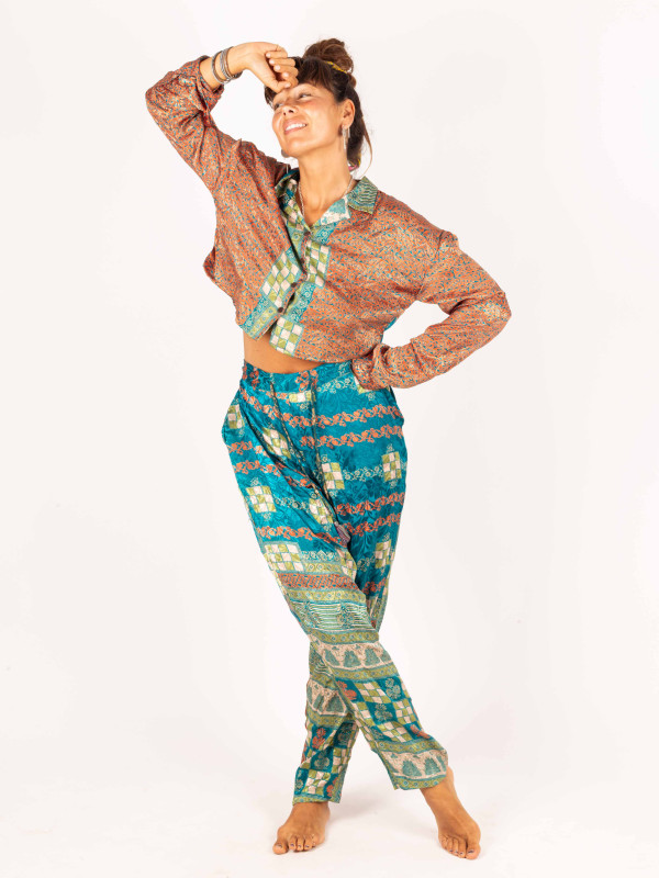 CONJUNTO CAMISA + PANTALÓN RAGINI 014