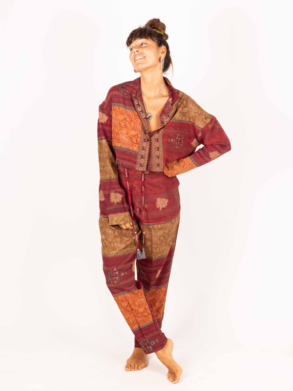 RAGINI SHIRT + TROUSERS SET 016