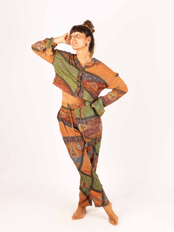 RAGINI SHIRT + TROUSERS SET 017