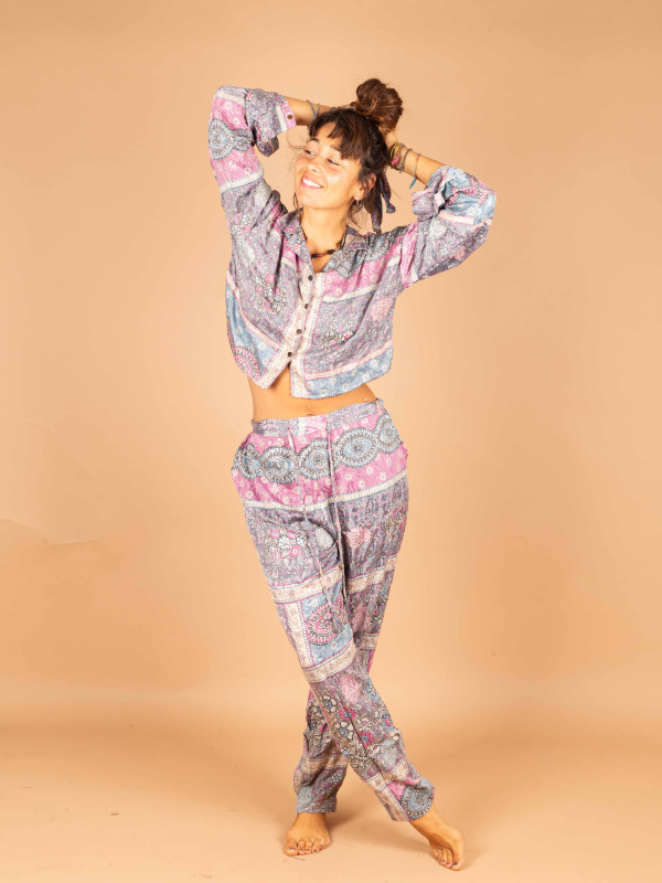 RAGINI SHIRT + TROUSERS SET 023