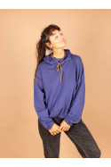 SUDADERA VINTAGE MIRRORS BLUE 011