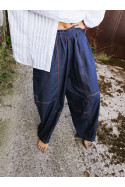 BALLON DENIM TROUSERS