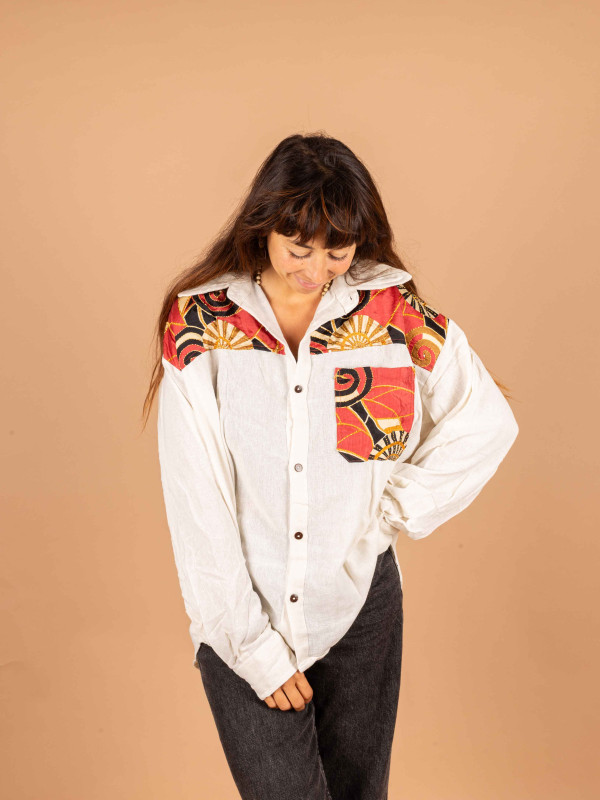 CAMISA ASHA NATURE 01